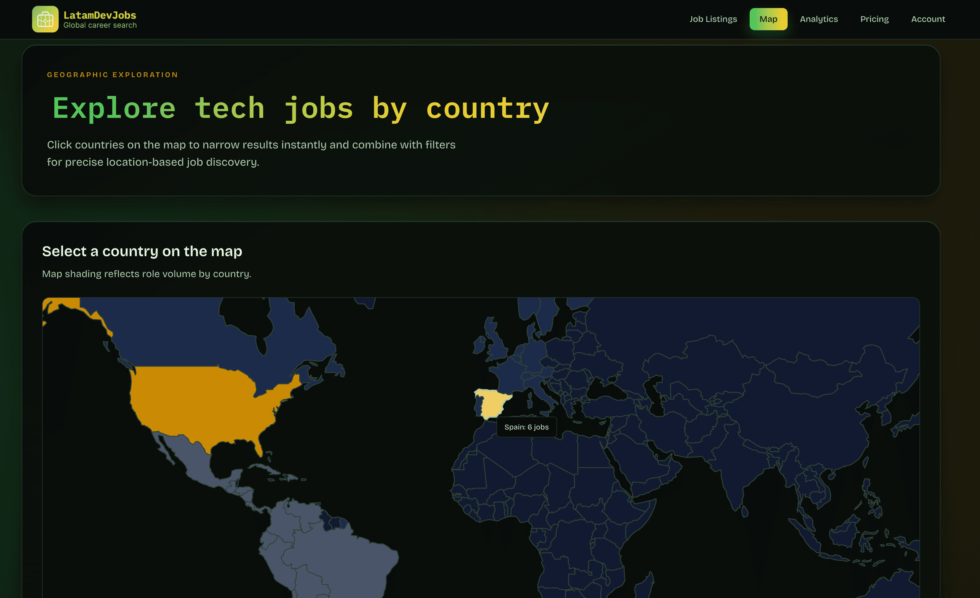 Explore Opportunities by Country